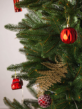 Декоративное украшение Набор для ели 6см 12шт MANDARIN полистирол 000000000001209381