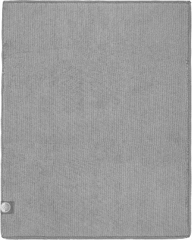 Набор сушилка+коврик для сушки посуды DE'NASTIA средний серый пластик/полиэстер 000000000001198907