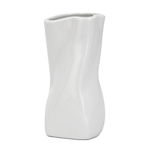 Ваза 20см Blanc белый керамика 000000000001224010