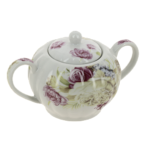 Сахарница 350мл OLAFF Флора подарочная упаковка фарфор 000000000001200552