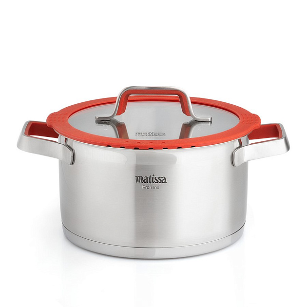 Кастрюля 3,5л MATISSA с крышкой нержавеющая сталь 000000000001216865