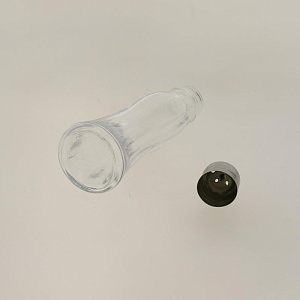 BLACK&WHITE Солонка для специй PASABAHCE металлическая крышка стекло 80030SL 000000000001143102