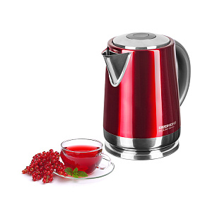 Чайник электрический 1,7л REDMOND RK-M148 красный металл 000000000001195724