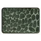 Коврик для ванной 40х60см LUCKY Камни изумрудный полиэстер
