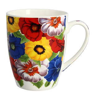 Кружка Анютины глазки Matissa, 360мл 000000000001139624