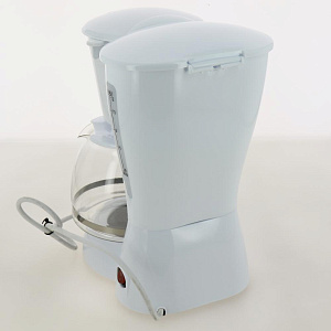 Кофеварка LUAZON HOME LKM-655 капельная 1,2л 900Вт белая 3863051 000000000001205710