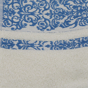 Махровые полотенце 33*70 синее АЗ Арабелла м4028_01S 100%хлопок,102490 000000000001196252