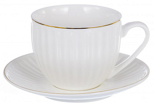 Набор чайный 4шт 2чашки  фарфор 220мл/2блюдца подарочная упаковка Грация  Balsford 101-01017 000000000001197901