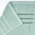 Полотенце махровое 50х90см СОФТИ бордюр с 3 полосками светло-зеленое плотность 380гр/м 100% хлопок 000000000001212208