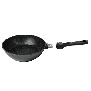 Сковорода 24см POLARIS Click&Keep-24F съемная ручка алюминий 000000000001210909