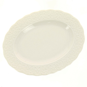 IREM Блюдо овальное 24см недекорированное костяной фарфор BNIRM24KY00 000000000001189482