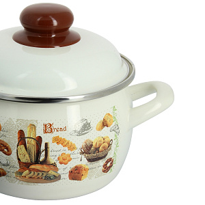 Набор посуды для приготовления 6 предметов Хлеб металлическая крышка 2426 000000000001100532