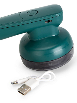 Машинка для удаления катышков 7,5x7,8x15,7см 5В 1А 3,7Вт 1200mah USB штекер зеленый 000000000001228467