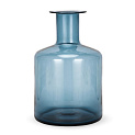 Ваза 28см Ciel синяя стекло 000000000001224296