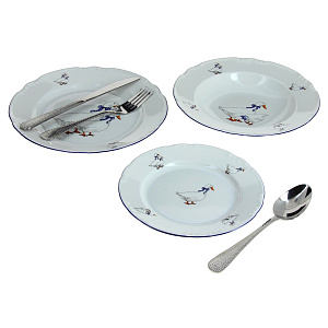 Столовый набор Гуси Констанция Люкс Хауз 000000000001062732