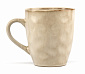 Кружка 470мл бежевый глазурованная керамика