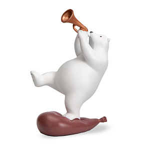 Фигура декоративная 19см Медведь 000000000001219440