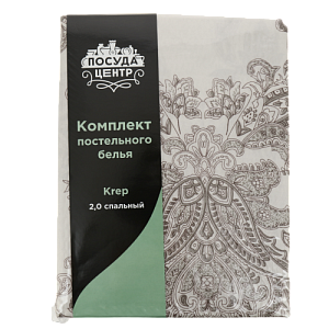 Комплект постельного белья 2-спальный ПОСУДА ЦЕНТР Царс дворец креп-жатка полиэс 000000000001188940