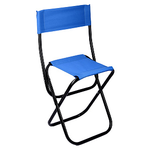 Стульчик туриста складной NEW 72х29х39см ткань однотонная ПВХ 600 труба сталь D22мм толщина 1,2мм водонепроницаемая нагрузка 120кг 000000000001211102