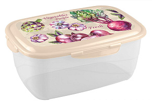 Контейнер для продуктов 4,8л 29,6х20х12,5см БЫТПЛАСТ Click&Lock декор пластик 000000000001167492