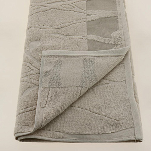 Полотенце 50х100см CLEANELLY Ариа махровое Плотность 560 гр/м бежевый 100% хлопок ПЦ615-4074 000000000001198662