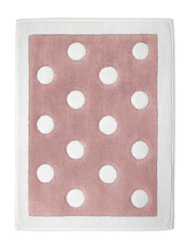 Коврик д/т горох 40х60 100%хл розM000050 000000000001187195