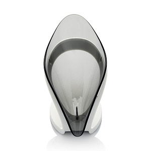 Мыльница 12x13,5см LUCKY Овал со сливом на ножке черный полистирол/полипропилен 000000000001222998