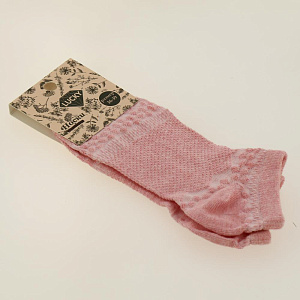 Носки женские заниженные ромб р.36-39/23-25 80%хл, 18%па, 2%эл 000000000001187753