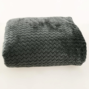 Плед 2-спальный Велсофт жаккард, полиэстер 100%, артикул ПлВЖЧ-2 Плед 2-спальный Велсофт жаккард, полиэстер 100%, артикул ПлВЖЧ-2 000000000001200931