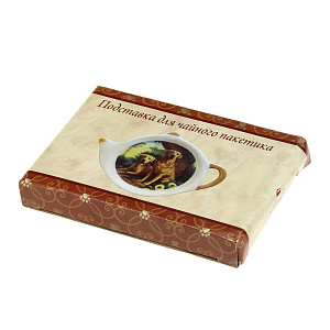 Подставка для чайных пакетиков Два лабрадора Коралл 000000000001166760