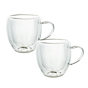 Набор кружек 2шт 280мл ND PLAY с двойными стенками стекло 000000000001212253