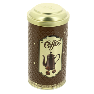 Банка для сыпучих продуктов 900мл НОВЫЙ АРГУМЕНТ Кофе микс жестяная 000000000001153169