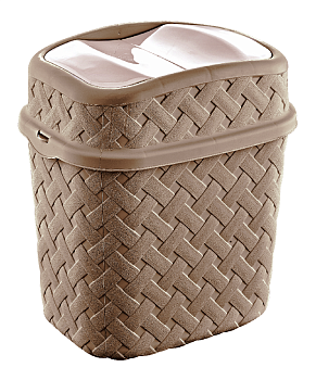 Корзина для бумаг "Рогожка"  6 л бронзовый ТГ4091/ПЦСБР-8 000000000001192512