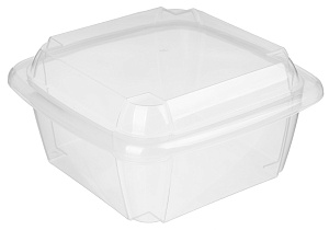 Контейнер 2,2л IDILAND Bergamo квадратный с вкладышем и крышкой светло-бежевый пластик 000000000001218691