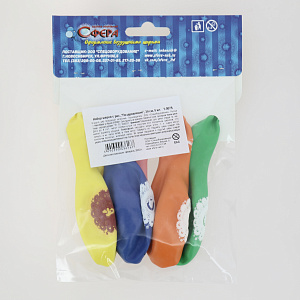 Набор шаров 5шт 30см СФЕРА Поздравляю! 000000000001211884