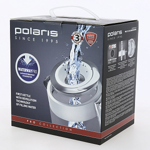 Электрочайник 1,7л POLARIS Water Way Pro подсветка блокировка включения без воды 000000000001215446