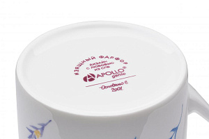 Кружка 425мл APOLLO GENIO Flores Cilindro фарфор FLC-425 000000000001194861