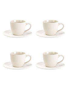 Набор чайный 8 предметов 250мл/16см Страйп керамика 000000000001228296