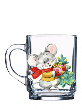 ОСЗ Кружка 200мл НГ МЫШКИ-МАЛЫШКИ 07с1335 ДЗ Мышки мал 000000000001192295