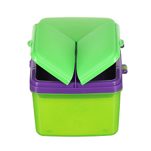 Ланчбокс 4-х секционный с бутылкой Sistema, 2л 000000000001148984