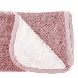 Плед 150x200см DE'NASTIA Уютный розовый полиэстер 000000000001200265