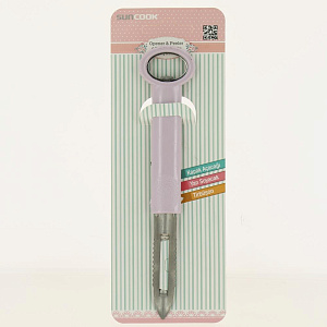 Овощечистка и штопор SUN PLASTIK пластик 000000000001189245