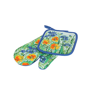 Набор прихватка и рукавица Калифорния Мультидом, хлопок, 2 предмета 000000000001126852