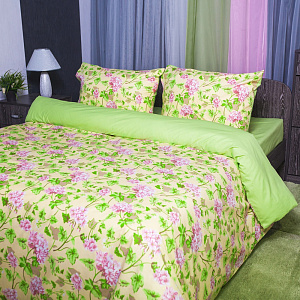 Комплект постельного белья Соломея Haby, евро, смесь хлопка 000000000001107790