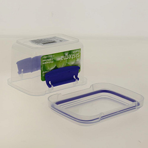 Контейнер для СВЧ 0,4л прямоугольный KLIP IT SISTEMA.Подходит для использования в холодильнике,морозильной камере,в микроволновой пе 000000000001142879