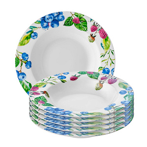 Тарелка суповая 21,5см ESPRADO Gusto фарфор 000000000001208342