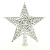Верхушка для ёлки Звезда ажурная 20см белый R010526 000000000001191481