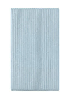 Наволочки 50х70см-2шт DE'NASTIA голубой сатин-страйп 3мм хлопок-100% 000000000001215550