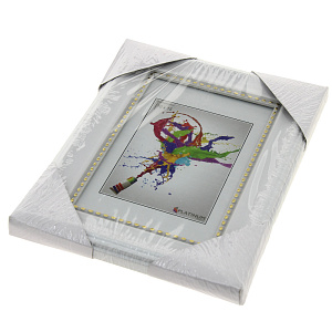 Фоторамка Турин белая, 10х15 см 000000000001176796