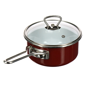 Ковш 1,5л VITROSS Bon appetit цилиндрическая форма эмалированная сталь 000000000001145513